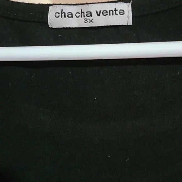 Cha Cha Vente Women's Size 3X Witchy Gothic Black Evening Dress - Picture 2 of 8